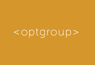 HTML不常用元素：optgroup